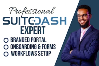 do suitedash client portal automation platform branding onboarding form expert