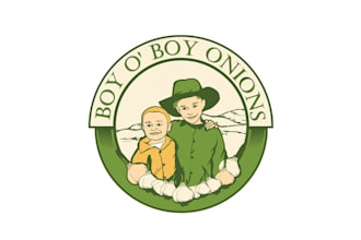 design creative corporate onion grower logo