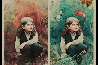 turn your image to watercolor or oil painting