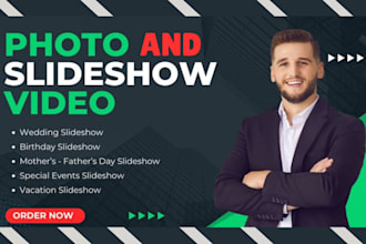 do photo and slide show videos
