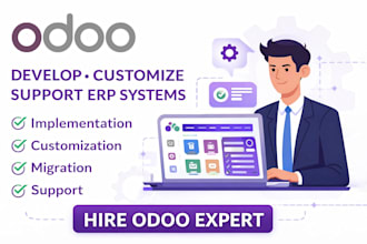 setup, customize and fix odoo for your business