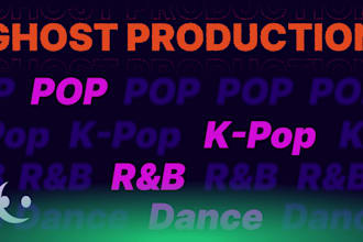 ghost produce a beat for your next kpop, pop or trap song
