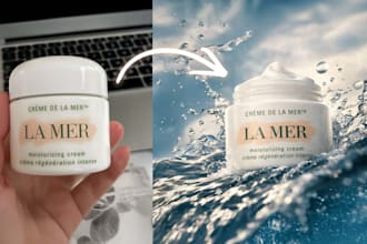 create cinematic ai product photos
