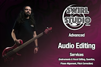 edit, quantize and align your audio professionally