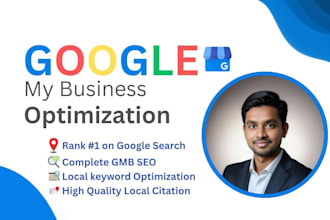 do google my business optimization to rank 1st position on local search