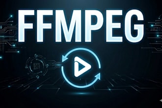 create advanced video and audio processing using ffmpeg