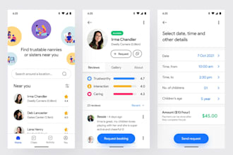 build caregiving service app, babysitting app, nanny app, childcare app