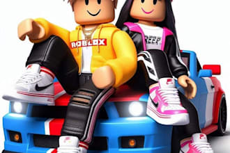 do realistic ugc roblox model, character model, maps, assets, roblox tycoon obby