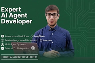 be your expert ai agent developer