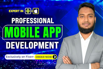 I will be ios app developer, android app developer for building mobile app development