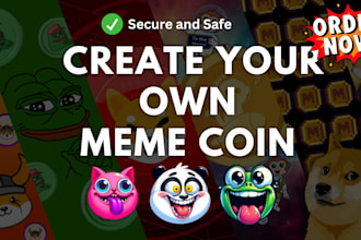 create a solana memecoin for you, solana meme coin developer