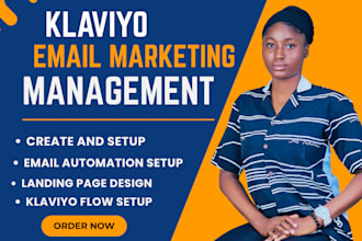 manage your email marketing in klaviyo