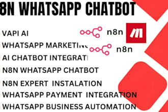 develop n8n whatsapp chatbot whatsapp business n8n automation