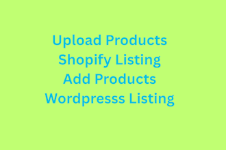 upload products with SEO for shopify