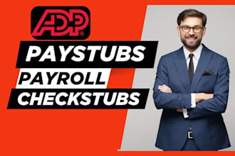 prepare w2, paystub, pay check, stubs, payroll slip