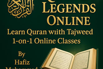 teach quran with tajweed, qirat, and islamic studies online
