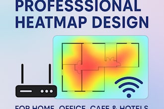 create a wifi heatmap and optimize wireless network coverage and speed