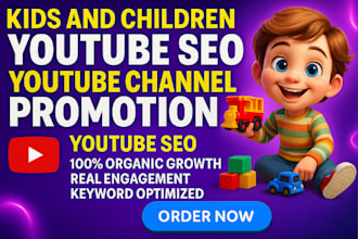 shoutout youtube kids video SEO and channel promotion for video ranking