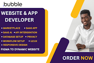 build bubble ai app, bubble saas, marketplace, bubble mvp