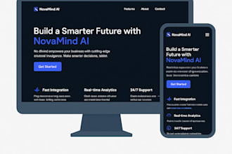 design modern landing pages,business cards,  content and more
