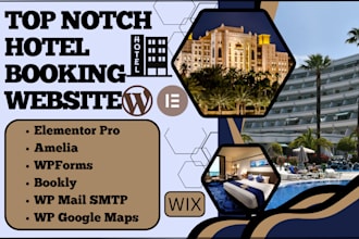 design best vacation rental hotel resorting booking airbnb wordpress website