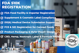fda,fsvp,haccp epa, epr, facility registration import permit for food product