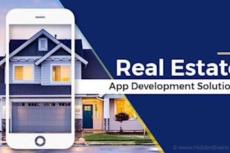 develop an event management mobile app and real estate app and website