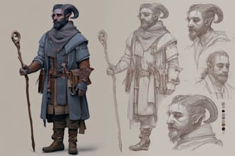 design an amazing d and d character for you