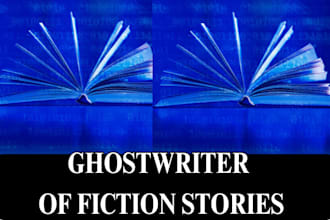 ghostwrite your incredible fiction stories
