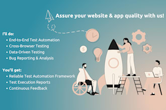 automate QA testing with selenium, cucumber or playwright