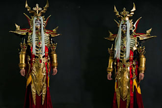 cosplay model pepakura cosplay armor 3d printable cosplay creation wearable prop