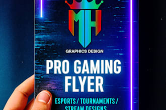 design creative gaming flyer party flyer food flyer property flyer