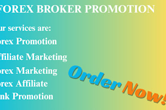 forex broker promotion link promotion forex marketing