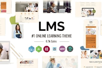 build wordpress lms website with learndash buddyboss website learnpress youzify