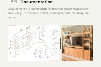 create furniture and installation plans