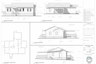 draw stamp mep, architectural plan, engineering drawings, hvac for city permit