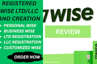 set up shopify payments create ltd or llc and wise business account