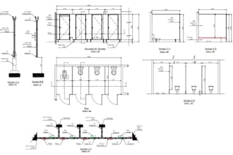 do shop drawing and fabrication detailed drawing