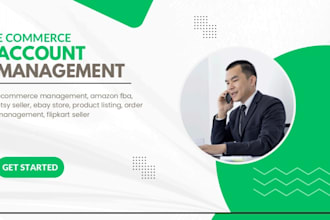 manage e commerce account