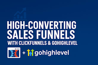 build go high level sales funnels in gohighlevel website or clickfunnels