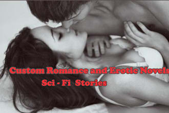 ghost write romance bdsm erotic nsfw novels, or sci fi stories
