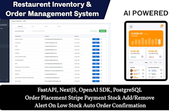 build ai powered restaurant inventory management system