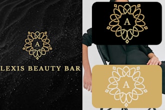 create a luxurious and elegant logo design
