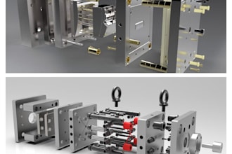design custom plastic injection mold with precision and speed