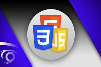 create custom HTML CSS javascript website or widget