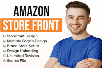 create your amazon brand store and storefront design