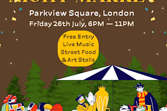 design professional flyers and posters for your business or event