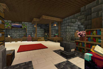 create a build in minecraft,castles,parkour builds,houses,farms