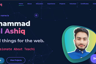 develop a fully functional website