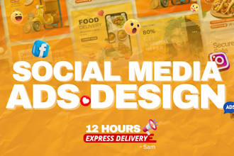 design facebook ad creatives, social media advertising